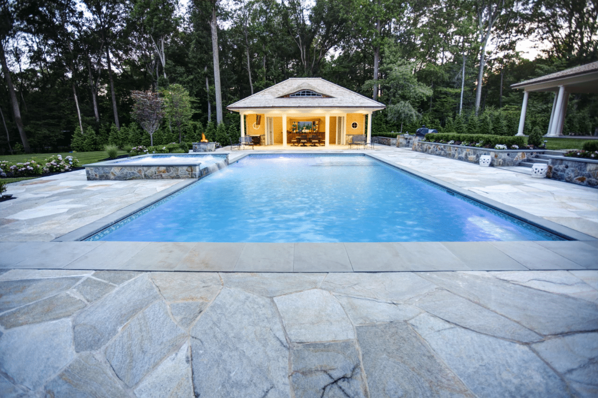 Neave pool installation team Inspection and final touches