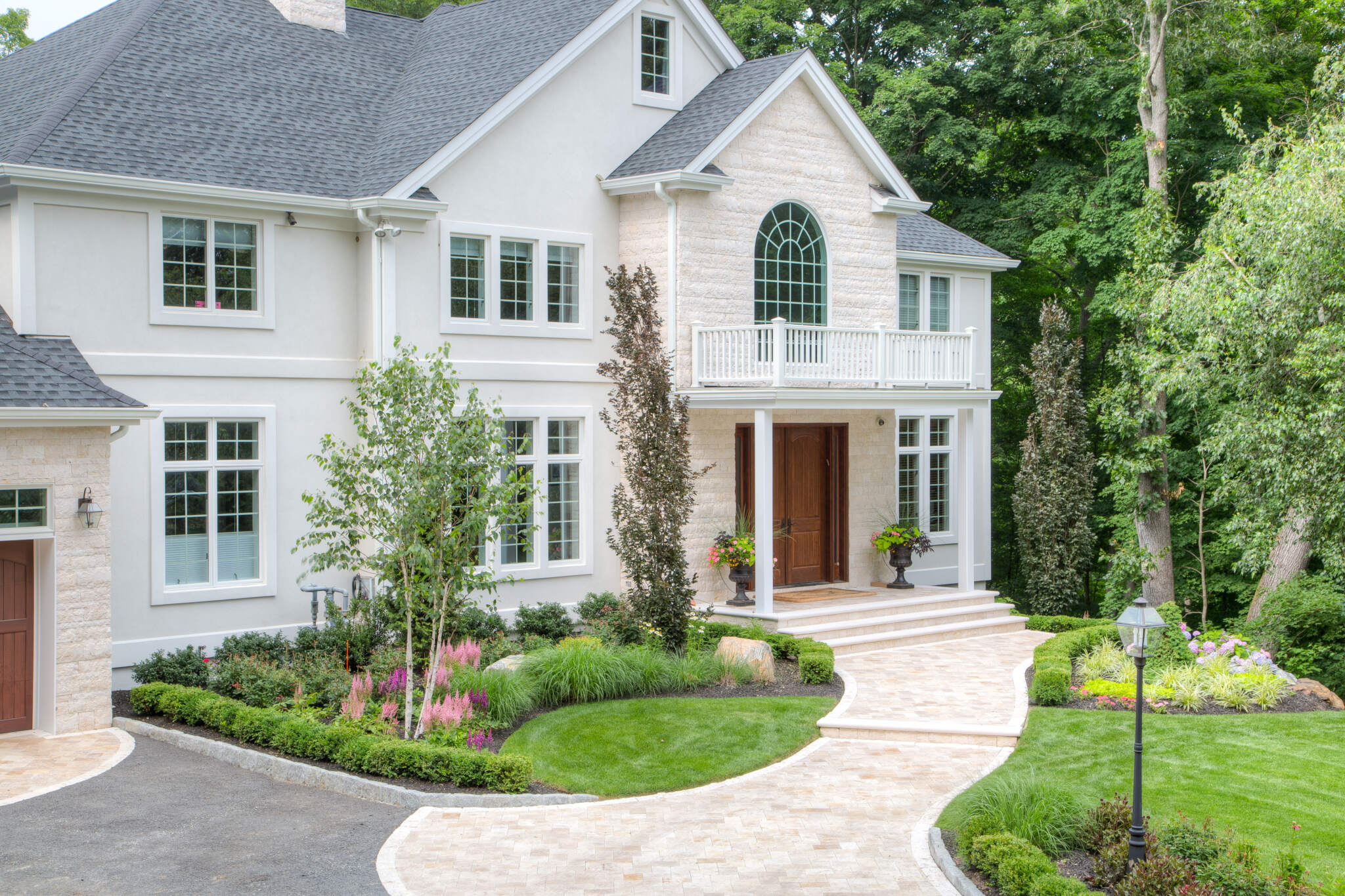 Our entrance designs are grand and welcoming and resonate with the overall aesthetic of your property