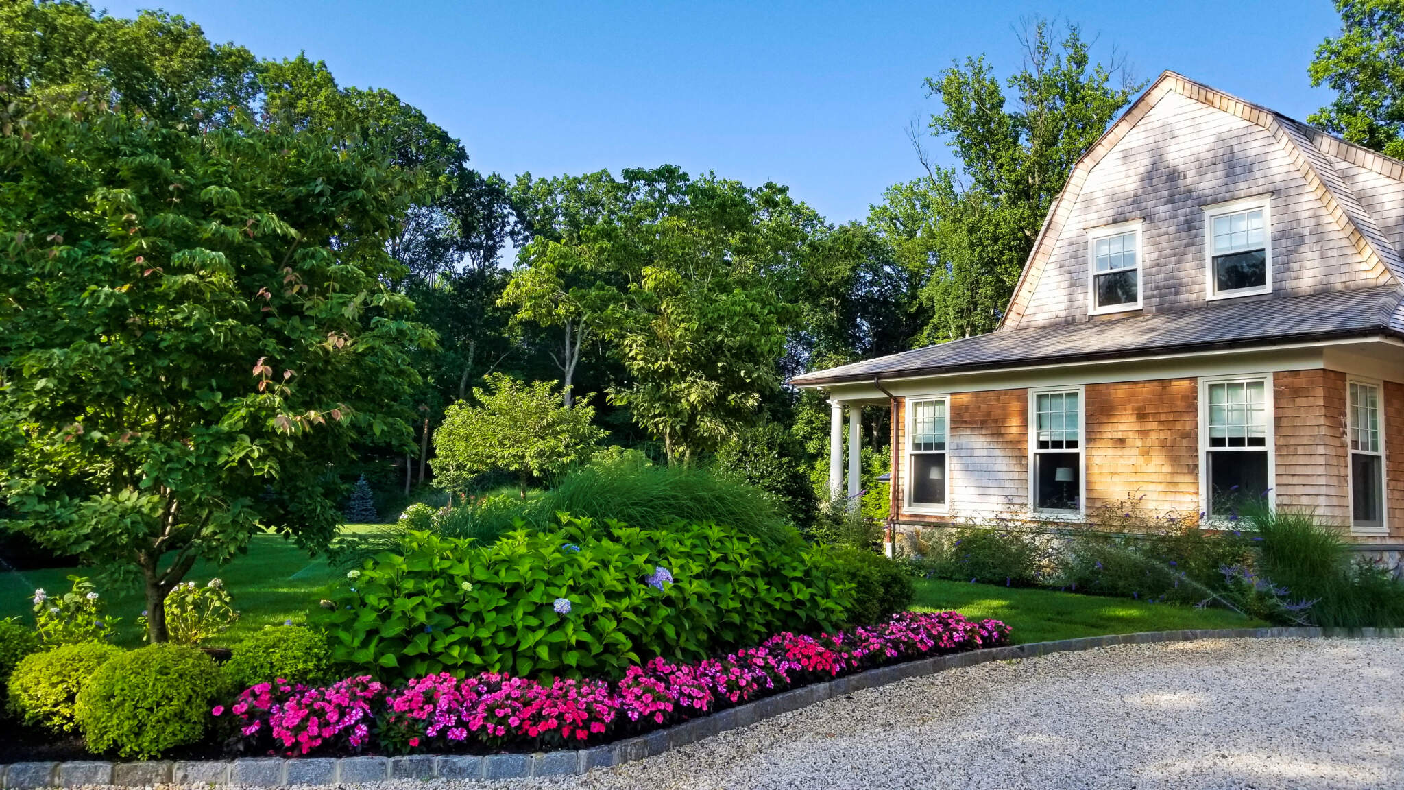 20170717_083145 A charming house nestled in a well-landscaped yard with an irrigation and sprinkler system expertly installed by Neave Group