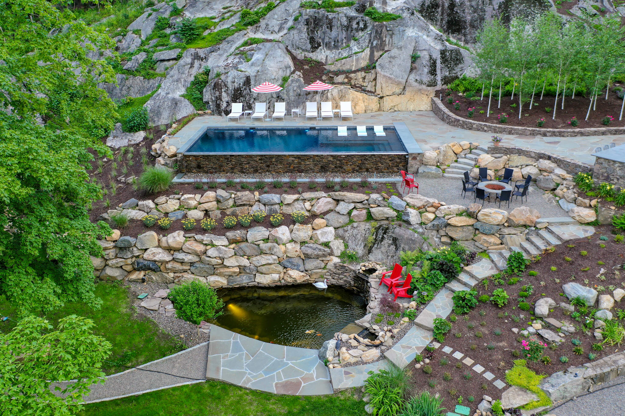 default Our landscape servie in Putnam Valley extends passed lawn care and into harscaping as seen within this image